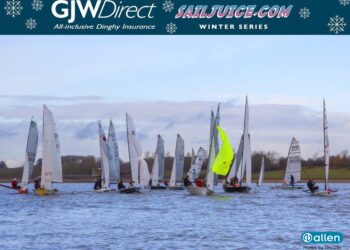 GJW Direct Sailjuice Winter Series, Round 2: Cats lining up alongside dinghies for Datchet Flyer