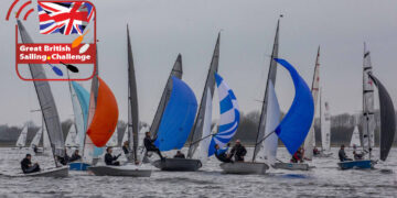 NATIONAL 18 PREVAILS AT LIGHT AIRS 160-BOAT FINALE IN OXFORD