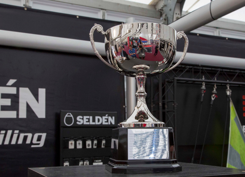 Who will get their names on the new Selden SailJuice Winter Series Trophy ?