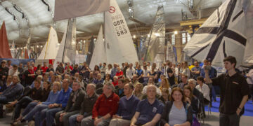 Packed prize giving