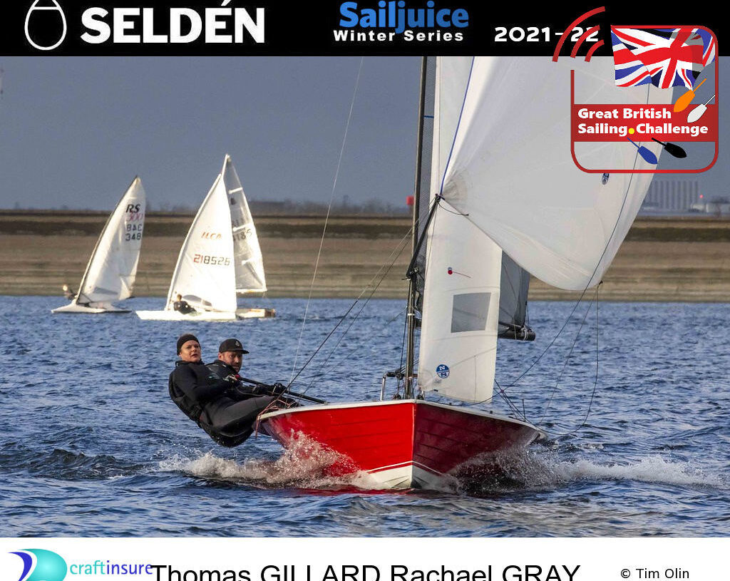 Tom Gillard and Rachael Gray (Merlin) win Datchet Flyer
