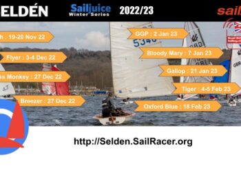 2022/23 Seldén Mast SailJuice Winter Series (14th edition) Dates