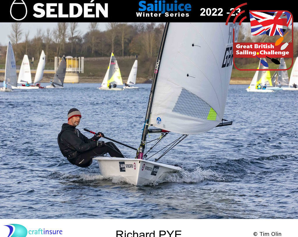 Richard Pye – RS Aero 7 wins Fernhurst Books Draycote Dash