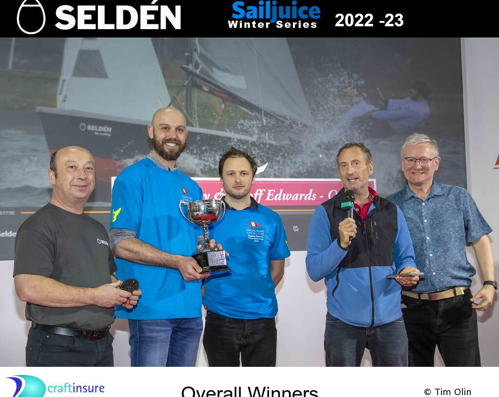 Packed Prize Giving for Seldén SailJuice Winter Series