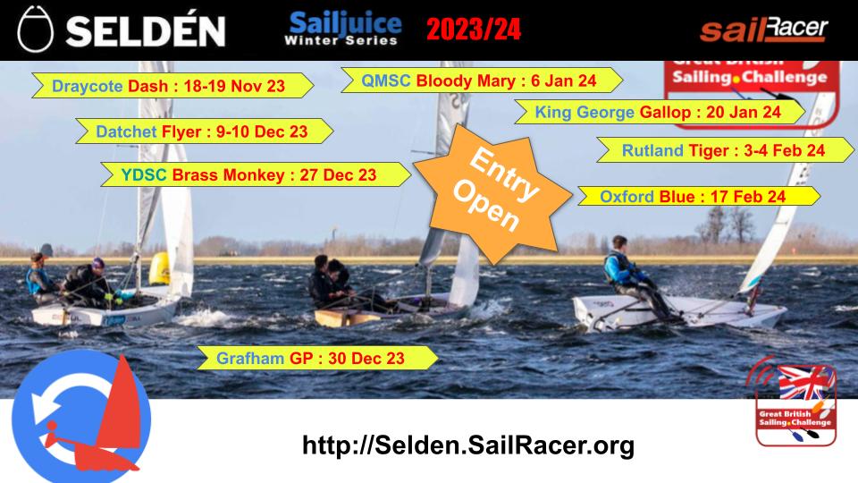 EARLY-ENTRY INCENTIVES FOR SELDÉN SAILJUICE WINTER SERIES