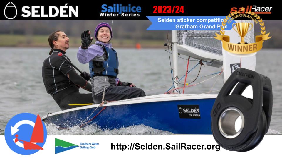 Seldén sticker competition – Gill Grafham Grand Prix