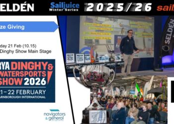 Prize Giving RYA Dinghy Show Prize Giving – Saturday (21 Feb 10:15), Main Stage