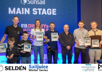 Seldén Sailjuice Winter Series Prize Giving 2026 Opens RYA Dinghy & Watersports Show