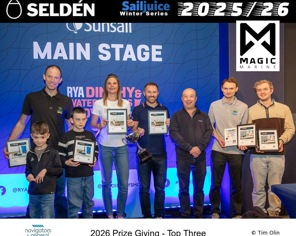 2025/26 Seldén SailJuice Winter Series Prize Giving